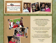 Tablet Screenshot of faithfriendship.org